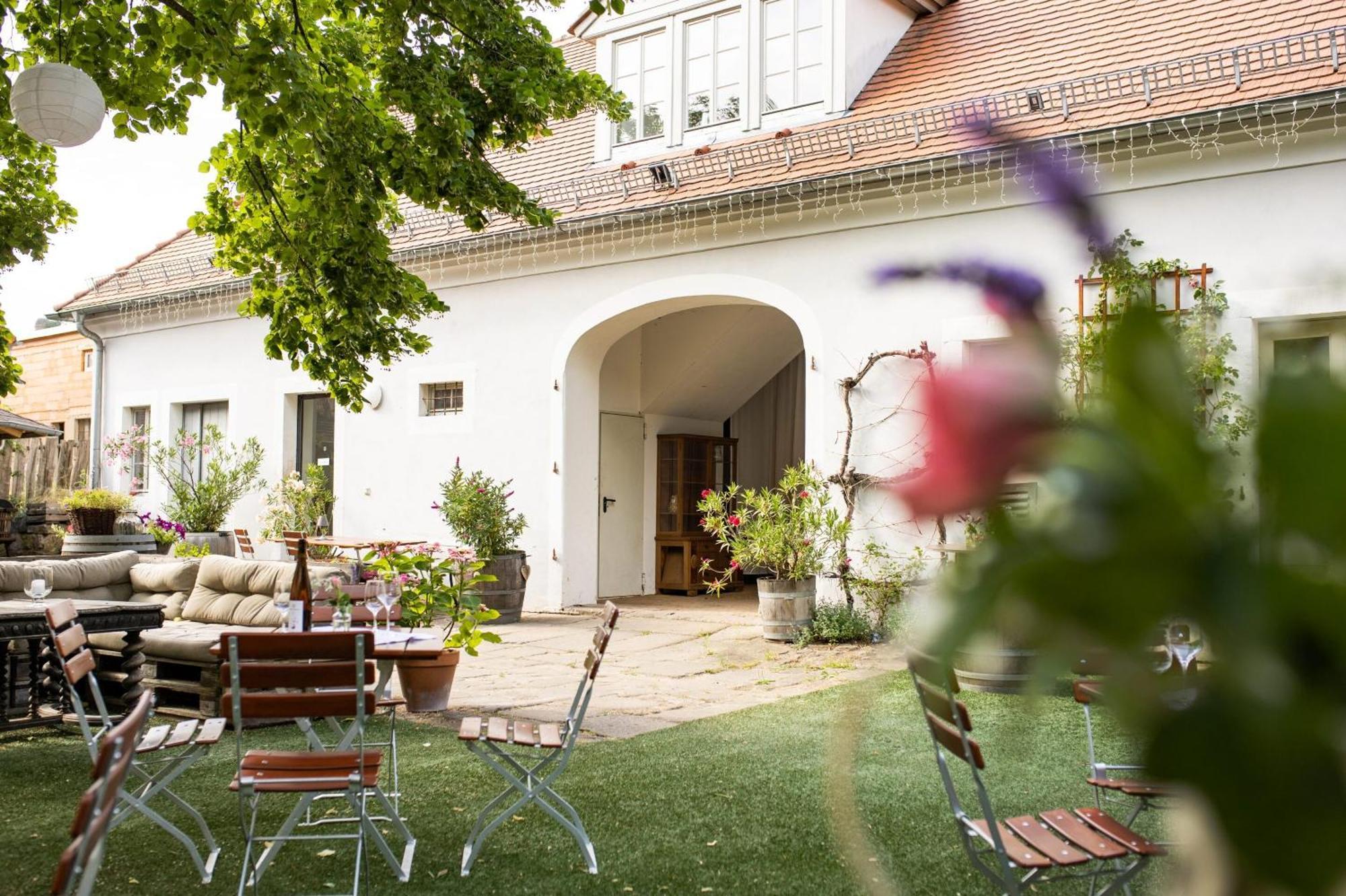 Weingut Haus Steinbach Villa Radebeul Exterior photo